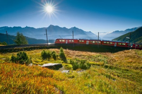 View from Alp Gruem